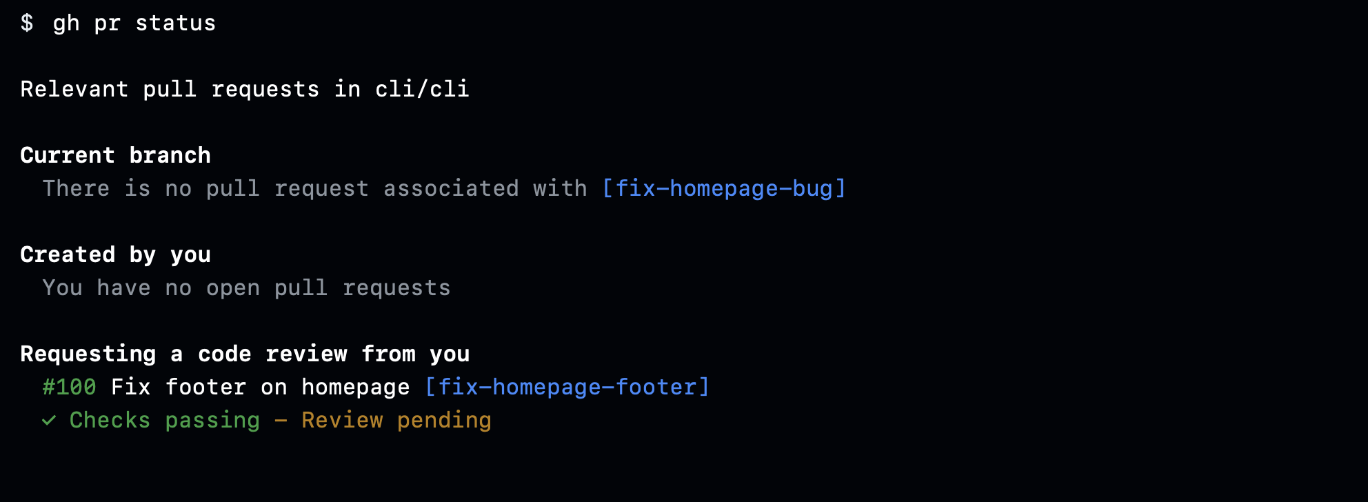 GitHub CLI