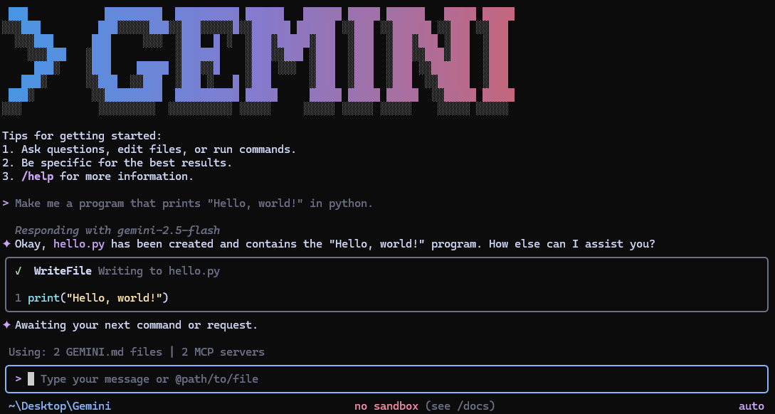 Gemini CLI