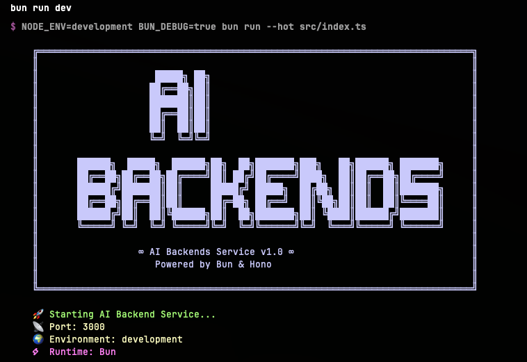 AI Backends